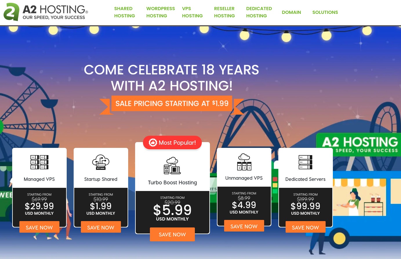 A2 Hosting - Fast Hosting Uptp 20X Faster Speed